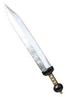 Algopix Similar Product 14 - Roman Gladius Sword Standard Silver
