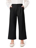 Algopix Similar Product 10 - Haloumoning Girls Uniform Pants Kids