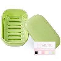 Algopix Similar Product 10 - Quatish Soap Holder 1 Pack Travel Soap