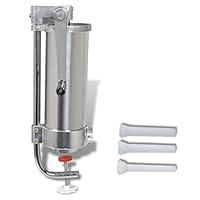 Algopix Similar Product 13 - Manual Stainless Steel Vertical Sausage
