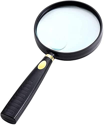 portable 10x magnifying glass handheld magnifier