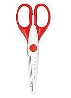 Algopix Similar Product 3 - EFCO W-Cut Creative Scissor, Red, 16 cm