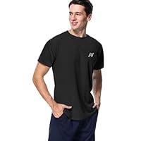 Algopix Similar Product 15 - MeetHoo Mens Standard Swim Shirt Rash