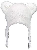 Algopix Similar Product 4 - Obermeyer Kids Ted Fur Hat White SM/MD