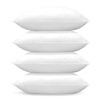 Algopix Similar Product 2 - OTOSTAR Set of 4 Pillow Inserts 16x16