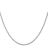 Algopix Similar Product 6 - IceCarats 14K White Gold 17mm Rope