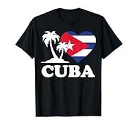 Algopix Similar Product 6 - I Love Cuba Cuban Flag Heart Men Women