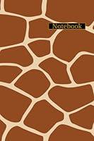 Algopix Similar Product 11 - Giraffe print lined notebook journal