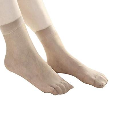 Best Deal for 10 Socks Cut Girl Pairs Elastic Stockings Low Silk Short