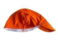 Algopix Similar Product 1 - Safety BRIGHT ORANGE Canvas Welding Hat
