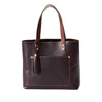 Algopix Similar Product 19 - Deluxe Leather Tote Bag for Women