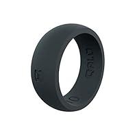 Algopix Similar Product 10 - QALO Mens Classic Rubber Silicone