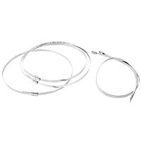 Algopix Similar Product 13 - uxcell Stainless Steel Cable Pipe Tie