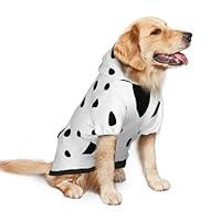 Algopix Similar Product 19 - Dalmatian Print Dog Hoodie Soft Dog