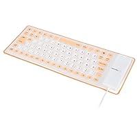 Algopix Similar Product 4 - 85 Keys Silicone Keyboard Fully Sealed