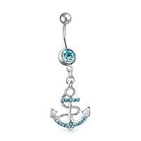 Algopix Similar Product 19 - Bling Jewelry Nautical Anchor Dangle