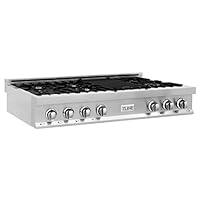 Algopix Similar Product 1 - ZLINE 48 in Rangetop with 8 Gas