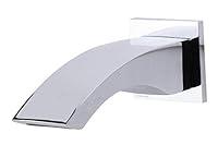 Algopix Similar Product 15 - ALFI brand AB3301 Curved Wallmount Tub