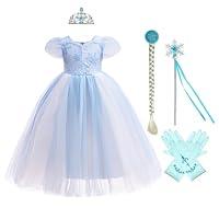 Algopix Similar Product 7 - MYRISAM Girls Princess Dress up Costume