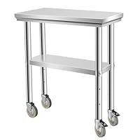 Algopix Similar Product 9 - OUKIDR Heavy Duty Work Table Stainless