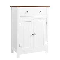 Algopix Similar Product 18 - VASAGLE Free Standing Bathroom Storage