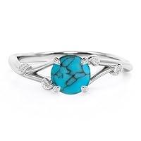 Algopix Similar Product 8 - Aihpos 10 Carat Turquoise Engagement