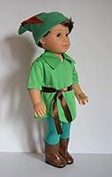 Algopix Similar Product 16 - Handmade Doll Clothes Peter Pan Costume