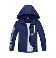 Algopix Similar Product 2 - TOPSKY KIDS Boys Solid Color Navy Rain