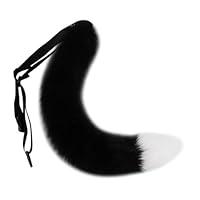 Algopix Similar Product 16 - UUYYEO Faux Fox Fur Tail Fluffy Cosplay