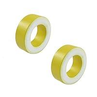 Algopix Similar Product 8 - Qiying 2Pcs Iron Powder Core Yellow