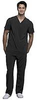 Algopix Similar Product 10 - CHEROKEE Infinity Mens VNeck Top with