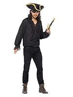 Algopix Similar Product 17 - Smiffys Pirate Shirt Adult Costume