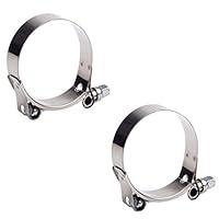 Algopix Similar Product 6 - Upgr8 Stainless Steel TBolt Clamps