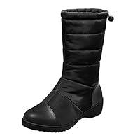 Algopix Similar Product 16 - Ros1ock Womens Boots Solid Color Nylon
