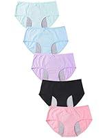 Algopix Similar Product 6 - Hellove Womens Cotton Period Panties