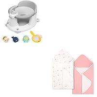 Algopix Similar Product 13 - BabyAlly Baby Towels 2 PackHooded Baby