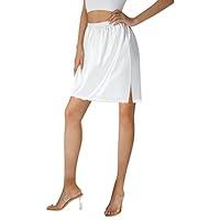 Algopix Similar Product 7 - Gaono Womens Satin Half Slips for