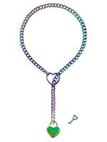 Algopix Similar Product 14 - paloli Heart ORing Slip Chain Necklace