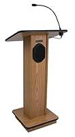 Algopix Similar Product 18 - Wireless Elite Lectern in Natural Oak