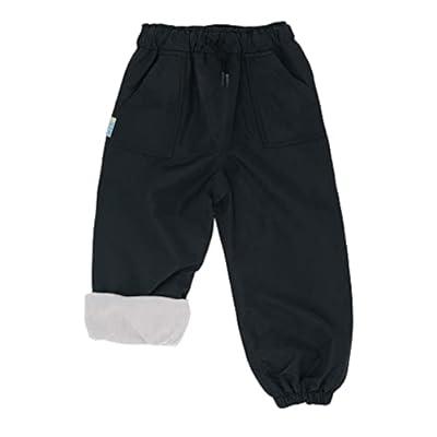 Kids Fleece Lined Rain Pants