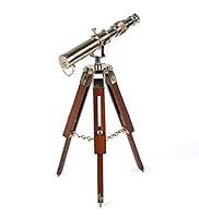 Algopix Similar Product 18 - Small 9 inch Size Brass Telescope with