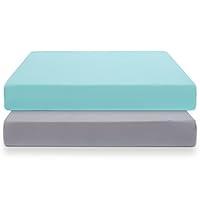 Algopix Similar Product 10 - COSMOPLUS Knitted Crib Sheet Set 2