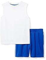 Algopix Similar Product 16 - Spotted Zebra Boys Active Tank and