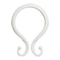 Algopix Similar Product 2 - Kenney White Double Shower Curtain