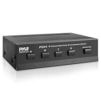 Algopix Similar Product 1 - Pyle 4Zone Channel Speaker Switch