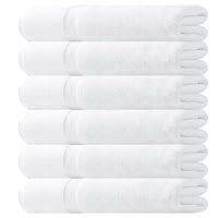 Algopix Similar Product 13 - Wealuxe White Bath Towels 24x50 Inch