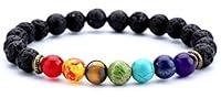 Algopix Similar Product 17 - Hamoery Men Women 8mm Lava Rock 7