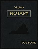 Algopix Similar Product 17 - Virginia Notary Log Book 120 Pages