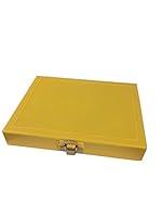 Algopix Similar Product 14 - 100 Capacity Slide Storage Box Yellow