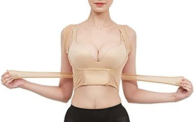 Chest Brace Up For Women Posture Corrector Shapewear Tops Back Brace Support  Bra Shaper X-strap Vest